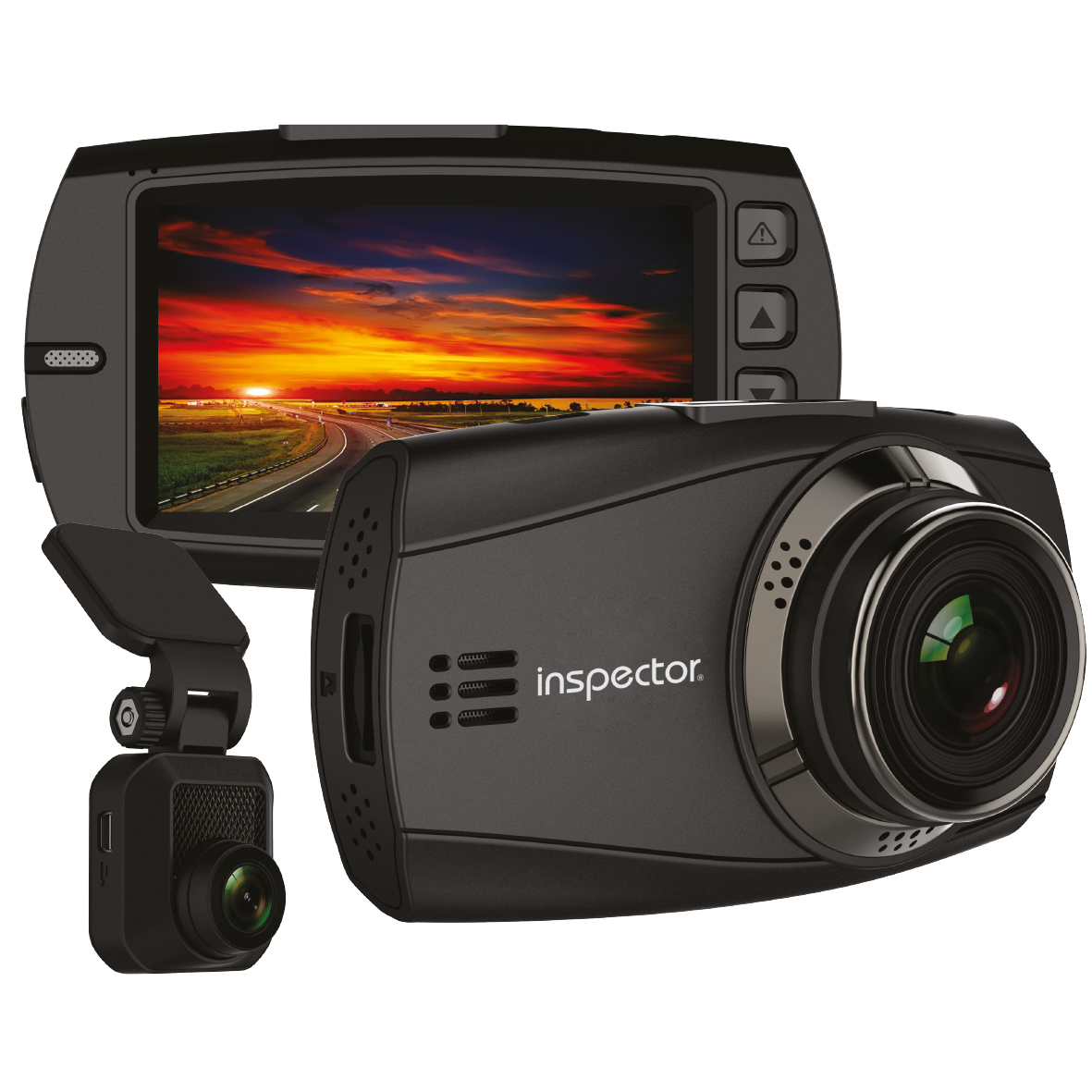 Видеорегистратор Inspector FHD Cyclone (2 камеры FHD)