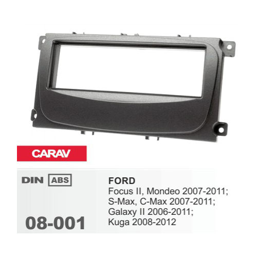 Рамка CARAV 08-001 (1DIN,Ford FocusII/Mondeo/S-Max