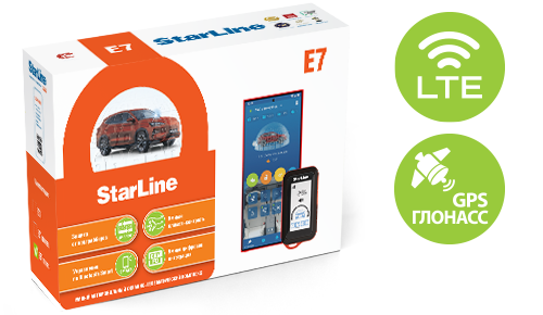 Автосигнализация STARLINE E7 LTE-GPS