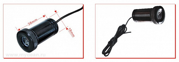 Подсветка в дверь MyDean CLL-013 с логотипом Mazda
