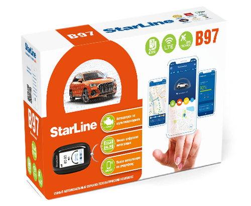 Автосигнализация STARLINE B97 2SIM LTE-GPS