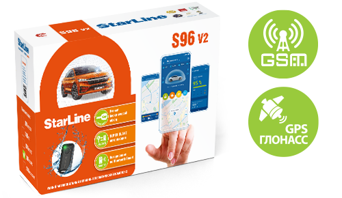 Автосигнализация STARLINE S96 BTv2 GSM-GPS (2CAN+4LIN) 2SIM