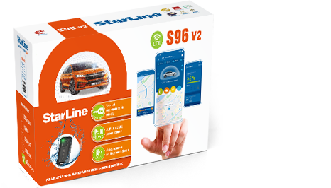 Автосигнализация STARLINE S96 BTv2 LTE-GPS (2CAN+4LIN) 2SIM