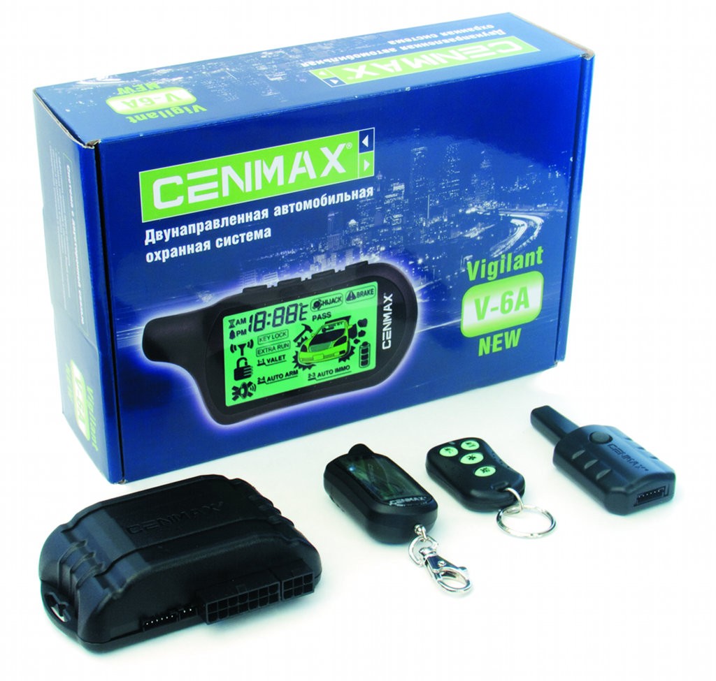 Автосигнализация CENMAX VIGILANT V-6A
