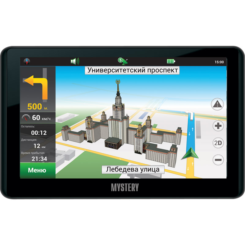 CD,MPEG4-плейер с навигацией MYSTERY MNS-620MP